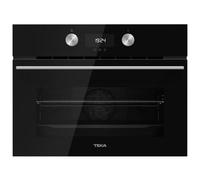 Horno eléctrico Teka HLC 8440 C 40 litros Negro integrado con microondas y autolimpieza