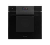 Horno Eléctrico + Vapor Microondas Smeg 60 cm Linea Omnichef SO6104APB3 Pure Black