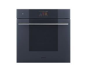 Horno Eléctrico + Vapor Microondas Smeg 60 cm Linea Omnichef SO6104APG Neptune Grey