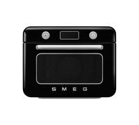 Horno Eléctrico + Vapor Smeg 50 cm 50's Style COF01BLEU Negro