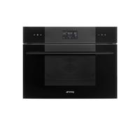 Horno Eléctrico + Vapor Smeg 60 cm Linea SO4102S3B3 Negro