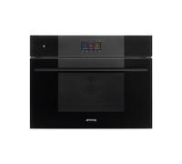 Horno Eléctrico + Vapor Smeg 60 cm Linea SO4104S4PB3 Pure Black