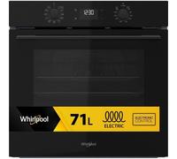 Whirlpool OMK58HU1B Horno Pizza Eléctrico Empotrable 71LT Negro Idrolitico