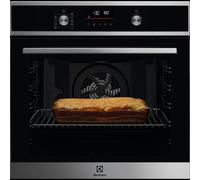 Horno eléctrico Electrolux 600 SurroundCook EOF6P46VX0 72L Negro/Inox con pirolisis y pantalla LED