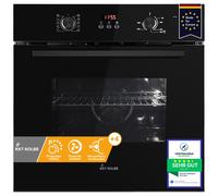 Horno empotrable 60cm AirFry independiente negro convección horno de cocina