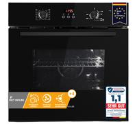 Horno empotrable 60cm independiente negro convección grill horno de cocina [EEK: A+]