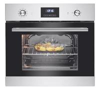 Horno empotrable Bomann® con grill - Convección y calor superior/inferior - Horno de 56 L - Horno con rango de temperatura de 50 °C a 250 °C y control táctil - EBO 7911 inox