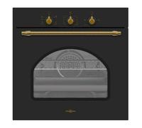 Horno Empotrable Gas Vitrokitchen HG602RN 52L 60cm Limpieza Manual A Grill Antracita