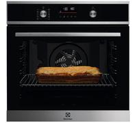 Horno empotrable SurroundCook Serie 500 EOF6P46VX0 de 72 l y 3480 W (negro/acero inoxidable) - ELECTROLUX