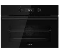 Teka HLC 8440 C FBK - Horno Multifunción SurroundTemp + Microondas 11 Funciones Cristal Negro