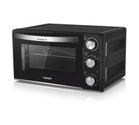 HORNO HAEGER 35L DUCASSE SOBREMESA CONVECCION NEGRO CON LUZ TEMPORIZADOR 60MIN. Puerta con vidrio doble HASTA 230º ANTIADHERENTE