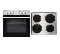 Horno Herdset Empotrable Set De Encimera Acero Inox 3 Niveles 55L respekta [EEK: A]