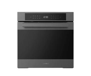 Horno Integrable Pirolítico 81L con Airfryer y Funciones Avanzadas de Cocción de Cecotec