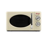 Horno microondas combinado Vintage Design - Girmi FM21 - 20 L - 700 + 800 W - crema