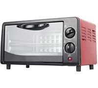 Horno microondas compacto multifuncional con kit de horneado, potencia de 800 W, temperatura ajustable, temporizador de 60 minutos, incluye parrilla y bandeja para hornear para una cocina casera