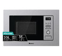 HORNO MICROONDAS CON GRILL HISENSE BIM320G41X 20 LITROS INOX