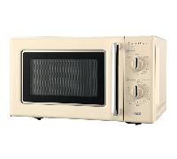 Microondas Vintage 20L 700W con Grill (Crema) - INFINITON