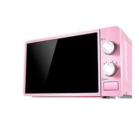 Horno microondas de 20 litros, 800 W, horno microondas individual con función de descongelación, 6 ajustes de potencia, temporizador de 0 a 30 minutos, cocción rápida con un solo toque, fácil de