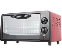 Horno microondas de 800 W con función de parrilla, temperatura y temporizador ajustables, incluye placa de parrilla y estante para alimentos, diseño compacto para cocinas pequeñas