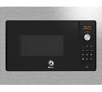 Balay 3CG5142X3 Microondas Integrable con Grill 20L 800W Negro/Inox
