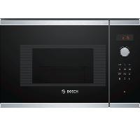 HORNO MICROONDAS INTEGRABLE BOSCH BEL523MS0 20 LITROS CON GRILL CRISTAL NEGRO