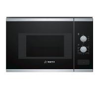 Bosch BFL520MS0 microondas Negro, Acero inoxidable Microondas combinado Integrado 20 L 800 W