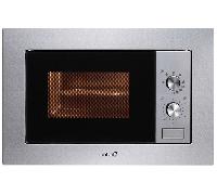 horno microondas integrable cata 07510306 mc 20 ix 20 litros con grill inox