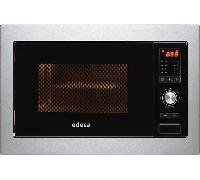 HORNO MICROONDAS INTEGRABLE EDESA EMW-2510IG X 25 LITROS CON GRILL NEGRO