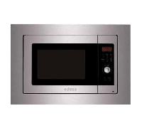 horno microondas integrable edesa emw2320ig x 23 litros con grill inox