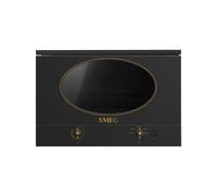 Horno Microondas Integrable Smeg 60 cm Colonial MP822NAO Antracita