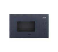 Horno Microondas Integrable Smeg 60 cm Linea FMI125G Neptune Grey