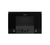 Horno Microondas Integrable Smeg 60 cm Linea MP122B3 Negro