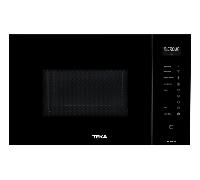 HORNO MICROONDAS INTEGRABLE TEKA ML 825 CRISTAL NEGRO 25 LITROS CON GRILL NEGRO