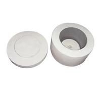 Horno microondas para fusión de vidrio y cerámica, calor de 1200 °C, diseño compacto de fibra de cerámica, ideal para uso doméstico para uso fácil y rápido