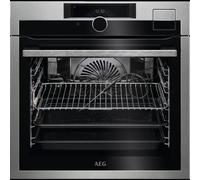 Horno Multifunción AEG BSE999330M Limpieza Hidrolítica 70L 60cm con WiFi Negro y Acero Inox