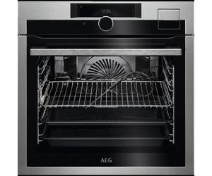 Horno Multifunción AEG BSE999330M Limpieza Hidrolítica 70L 60cm con WiFi Negro y Acero Inox
