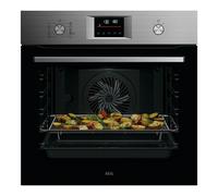 Horno multifunción AEG OS6PB51AM - Pirolítico, 71 L, Inox