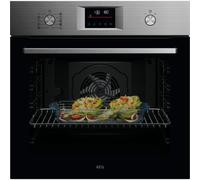 Horno Multifunción AEG OU5PB41FSM 72L 60cm Pirolítico Vapor Grill Negro