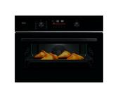 Horno multifunción AEG TA5PK401B - Pirolítico, 45 L, Negro
