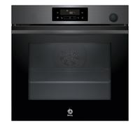 Horno multifunción balay 3ha4821g3 71l pirólisis negro clase