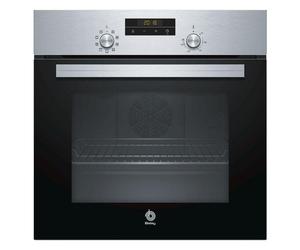 Horno Multifunción Balay 3HB2031X0 Manual 66L Medio Acero Inoxidable Negro