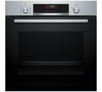 Horno Multifunción BOSCH HBG536ES3 Limpieza Asistente de limpieza con agua 71L Cristal Negro
