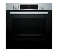Bosch Serie 4 HQA514ES3 horno 71 L 3400 W Negro, Acero inoxidable