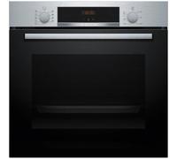 Bosch Serie 4 HBA514ES3 horno 71 L 3400 W Negro, Acero inoxidable
