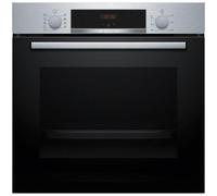 Bosch Serie 4 HBA514ES3 horno 71 L 3400 W Negro, Acero inoxidable
