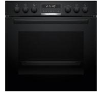 Horno Multifunción Bosch Serie 6 HEB578BB4 71L 60cm Pirolítico Hidrolítico Grill Negro