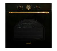 CATA | Horno Multifunción 8 Funciones | Horno Modelo MRA 7108 BK | Capacidad Interior de 60 litros | Rango de temperatura 50º-250º | Sistema de limpieza AquaSmart | Clase de eficiencia energética: A