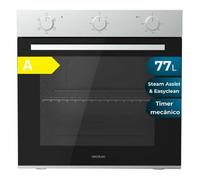 Horno Multifunción Cecotec Bolero Hexa C126001 77L 60cm Hidrolítico A Steam Assist Negro