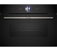 Bosch Serie 8 CSG7361B1 horno de vapor Medio Negro Tocar