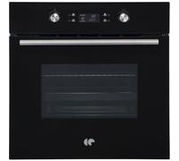 Horno Multifunción Continental Edison CEF72PBAF 72L 60cm Pirolítico con AirFryer Negro